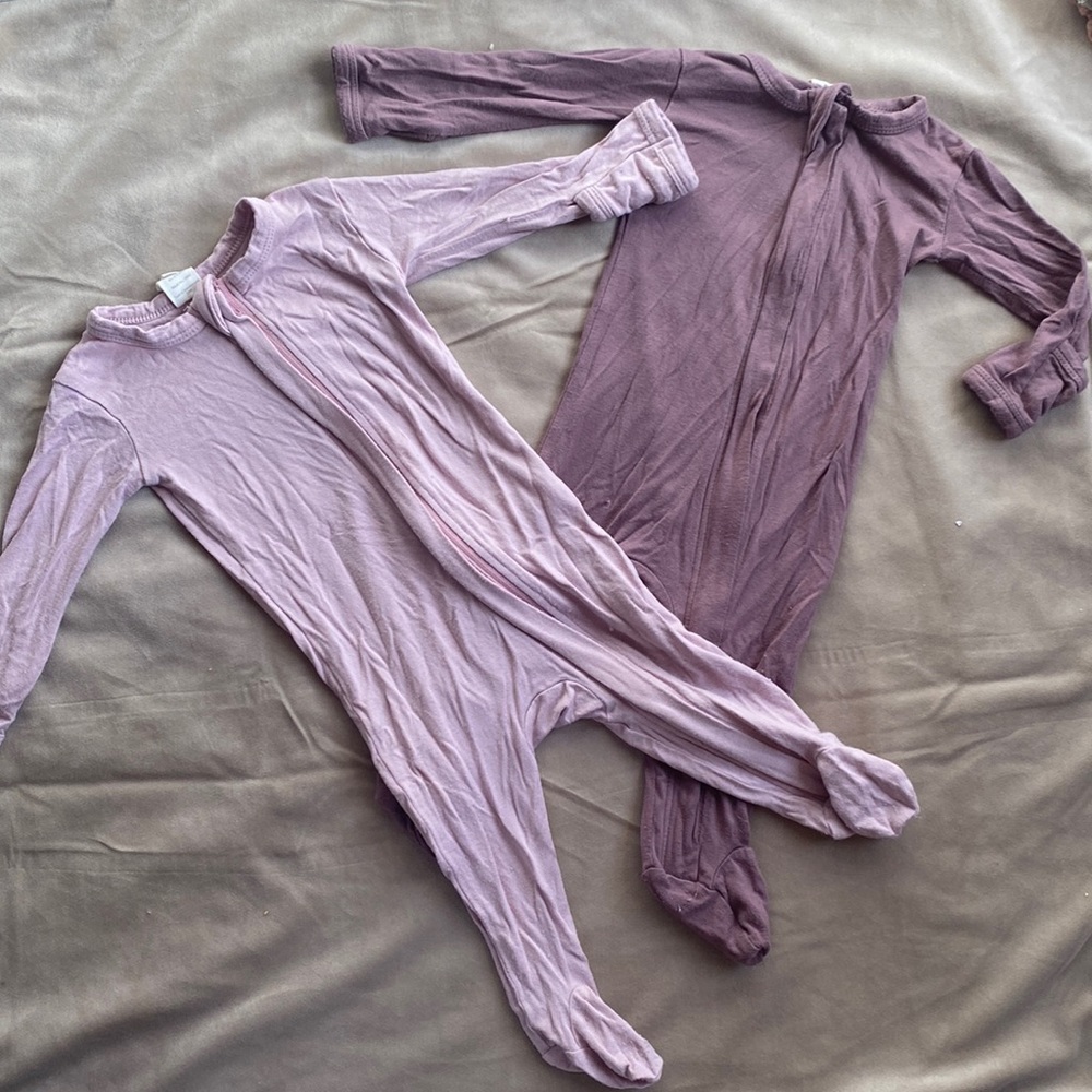 KATE QUINN 2 Footed Onesies 0-3m